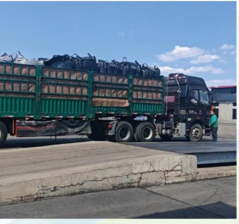 Activated carbon shipment leaving Tongtai factory